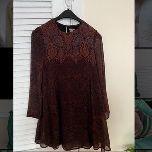 Urban Outfitters Long Sleeve Dress